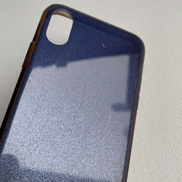 FREE with $25 purchase Kate Spade Blue Silver Ombré iPhone X Case - Picture 10 of 14